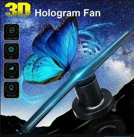 3D Holographic Advertising Fan Display